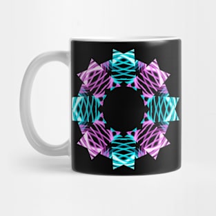 Pink and blue Star Mug